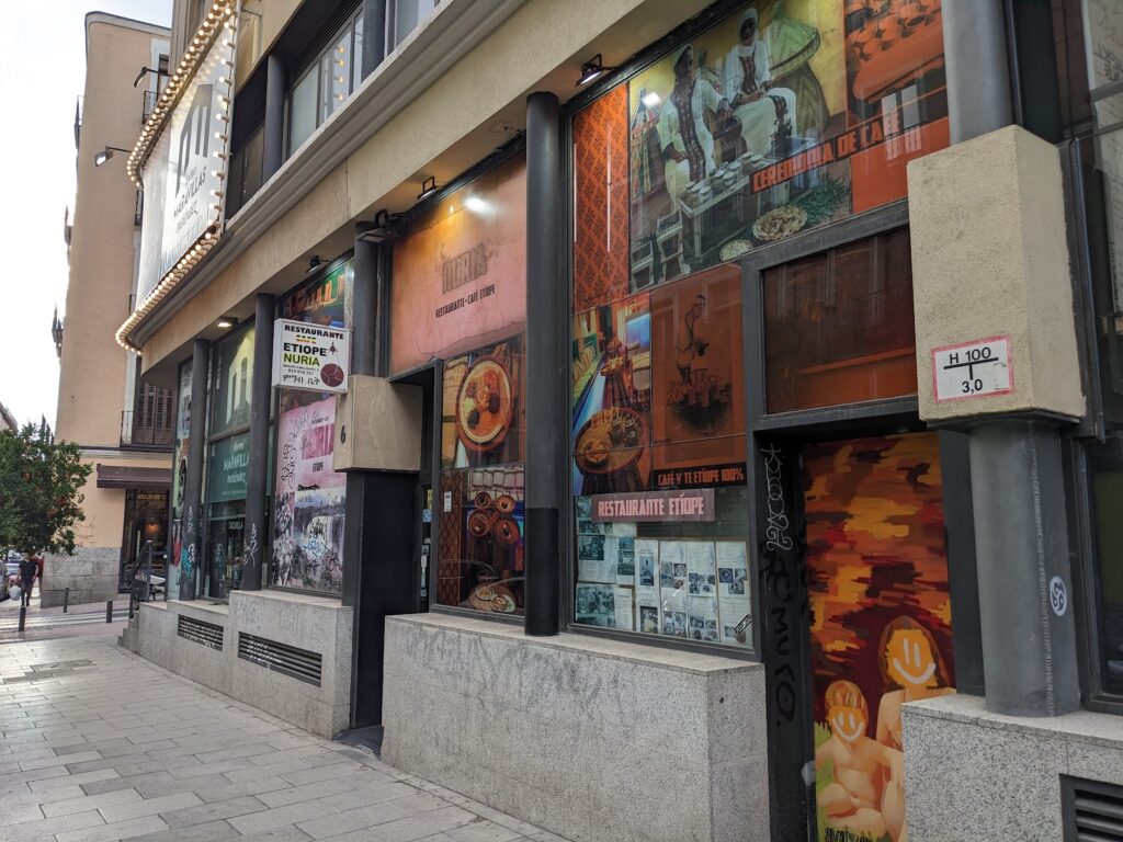 Restaurante Etíope Nuria